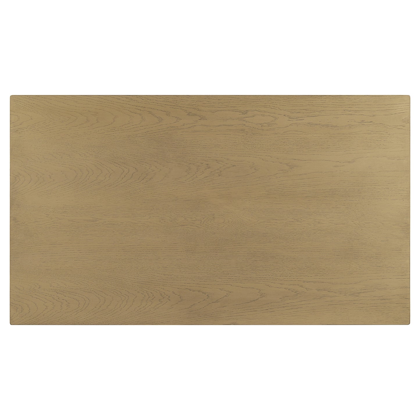 55.1" Wood Coffee Table with Black Legs and Open Storage Shelves