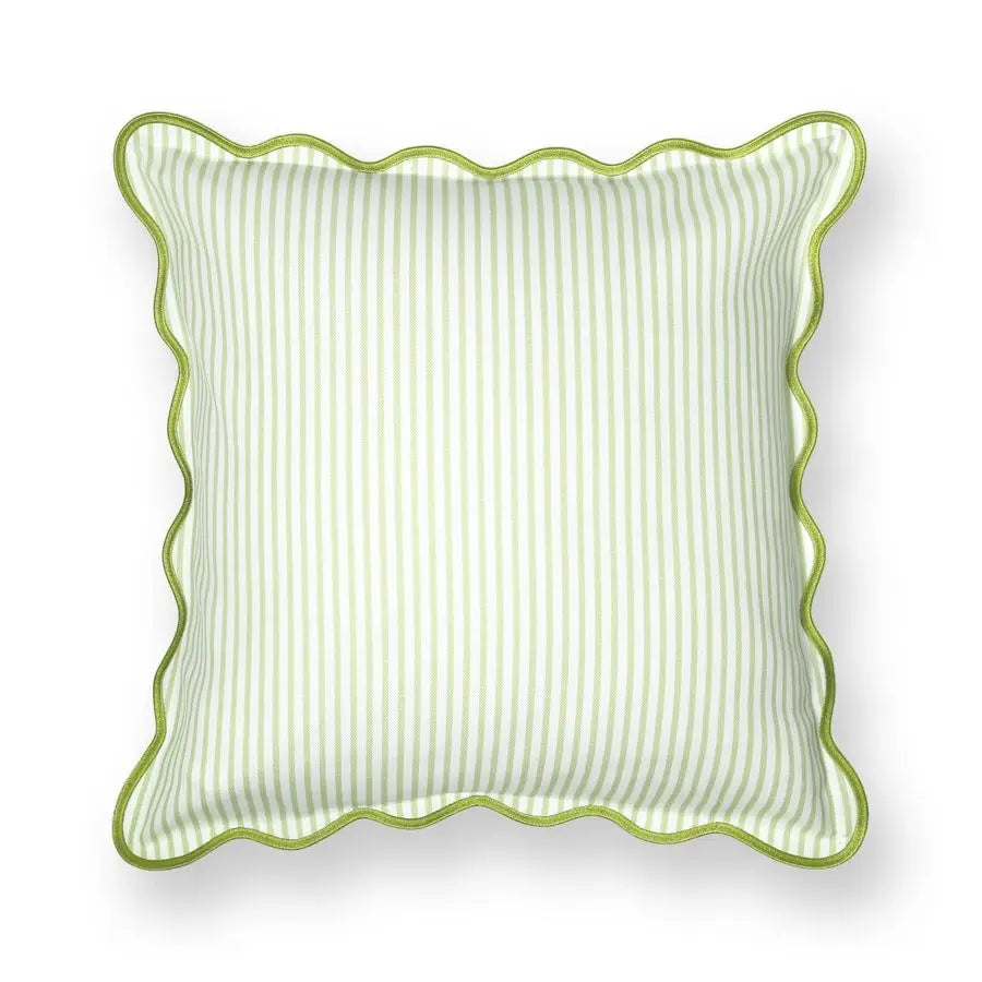 Scalloped Throw Pillow Cover
