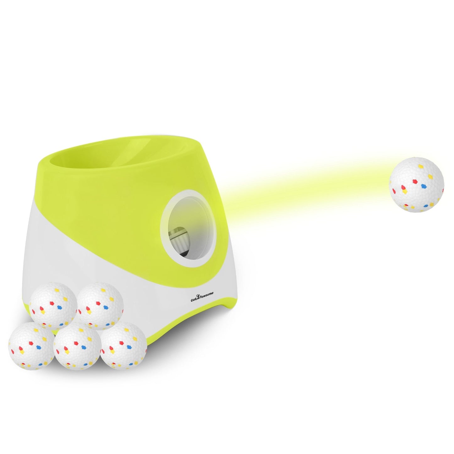 Automatic Dog Ball Launcher -Rechargeable for Small/Medium Dogs