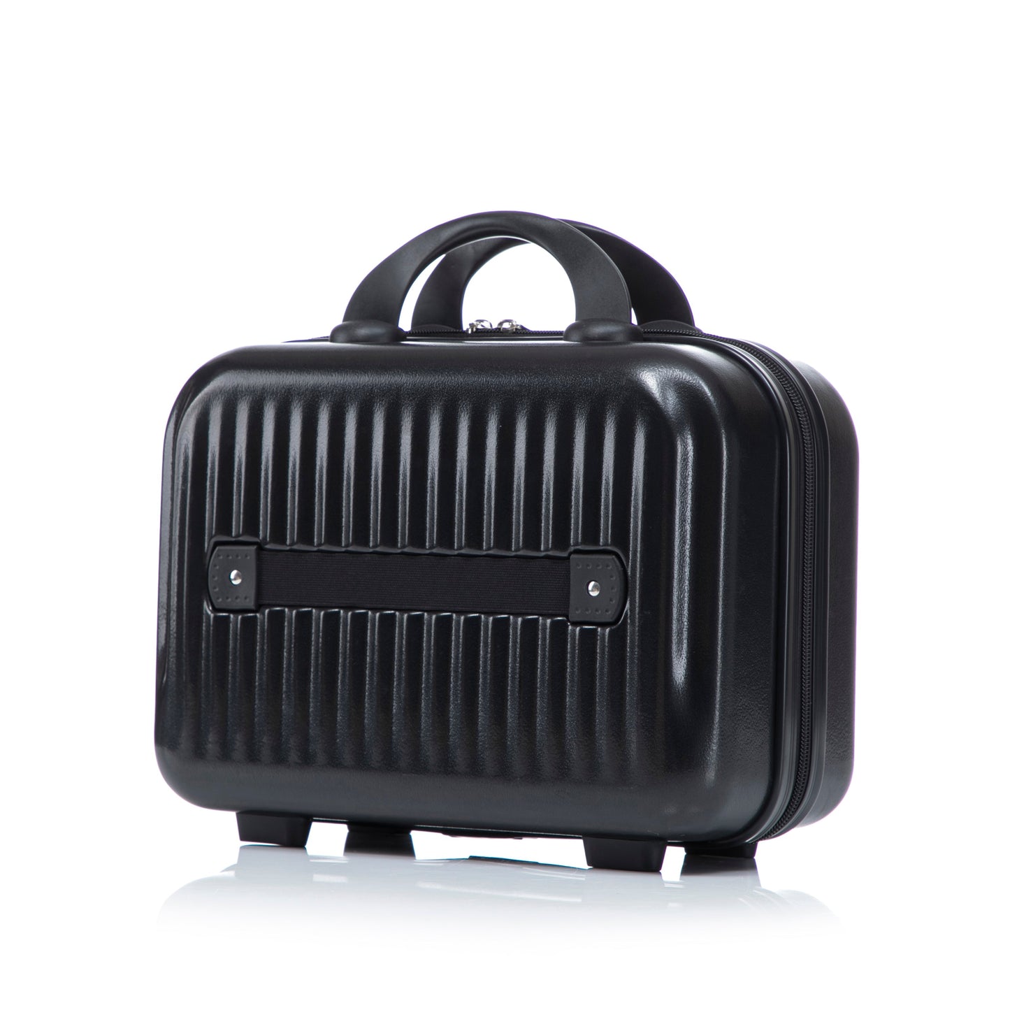 14" & 20"ABS Spinner Wheel Luggage Set with Cosmetic Case