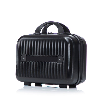 14" & 20"ABS Spinner Wheel Luggage Set with Cosmetic Case