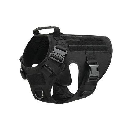 Military Tactical Dog Harness-Adjustable Pet Dog Back