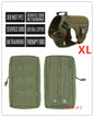 Military Tactical Dog Harness-Adjustable Pet Dog Back