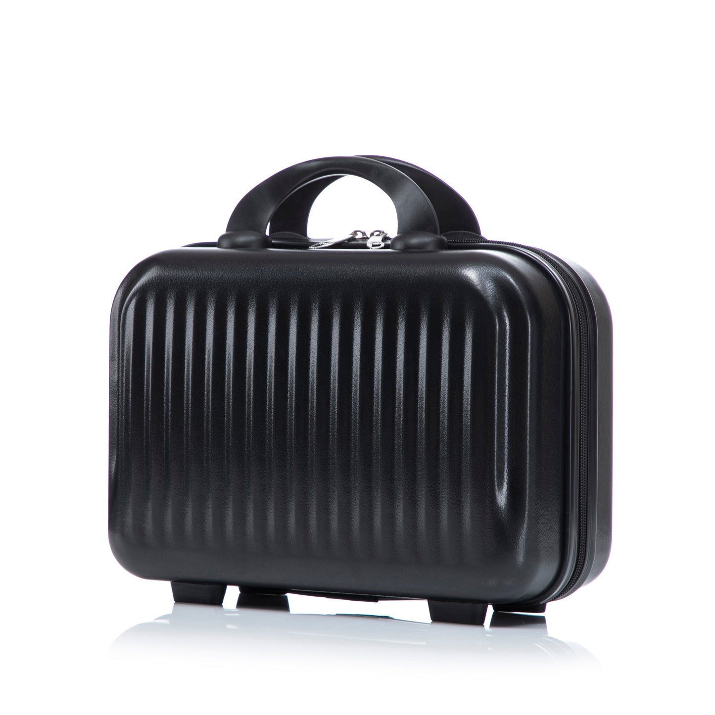 14" & 20"ABS Spinner Wheel Luggage Set with Cosmetic Case