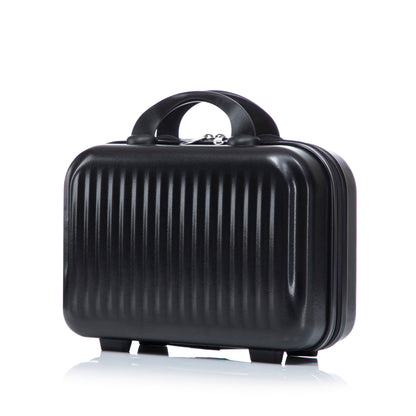14" & 20"ABS Spinner Wheel Luggage Set with Cosmetic Case