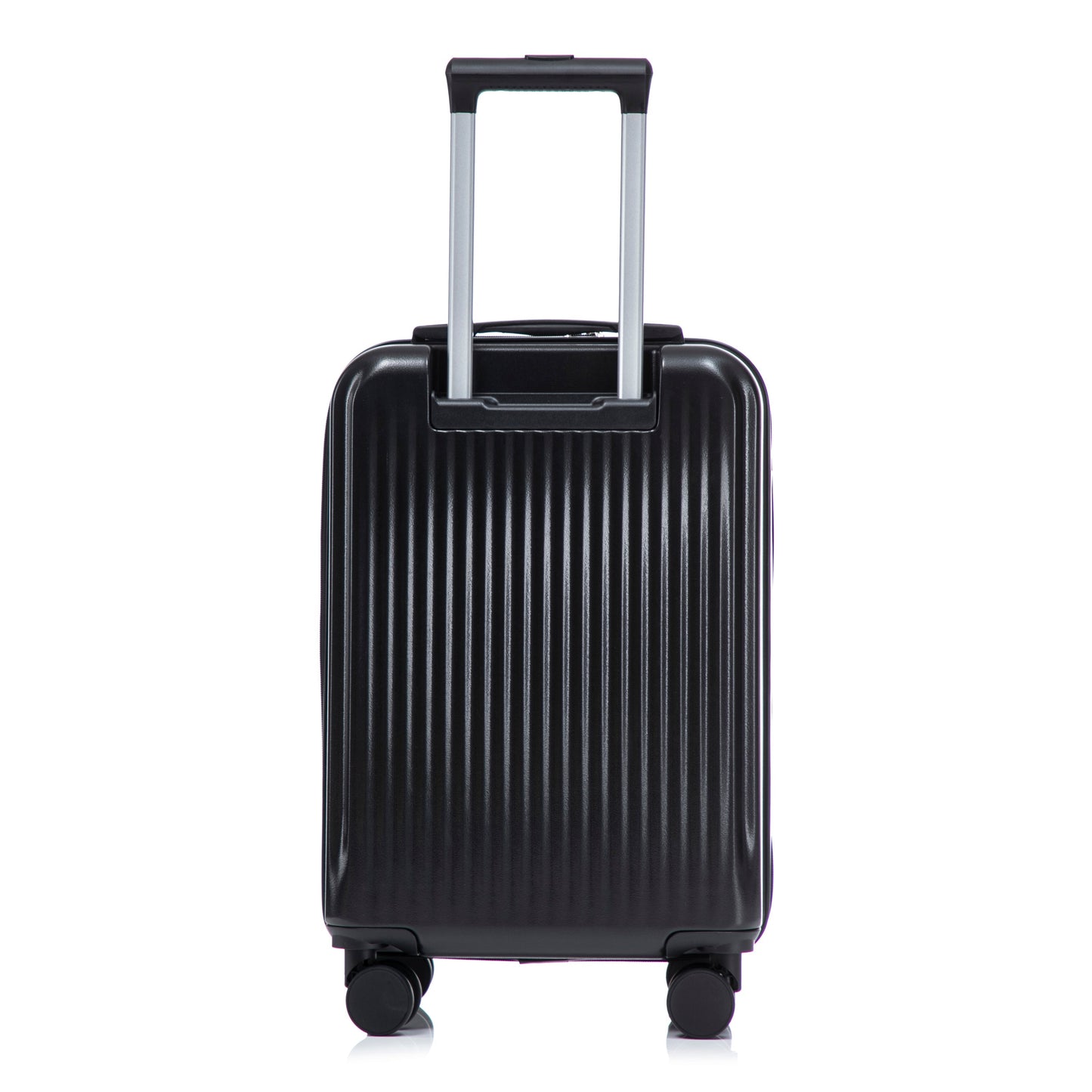 14" & 20"ABS Spinner Wheel Luggage Set with Cosmetic Case