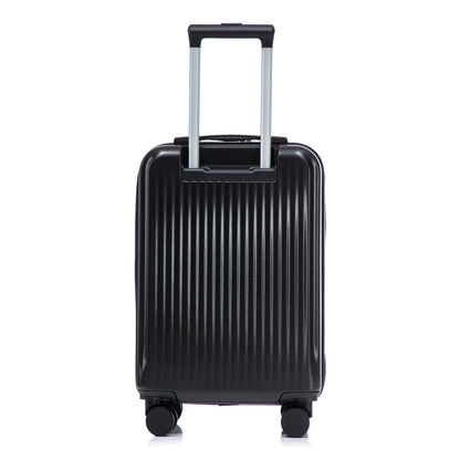 14" & 20"ABS Spinner Wheel Luggage Set with Cosmetic Case