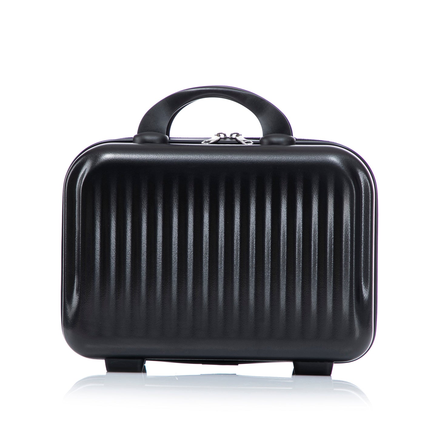 14" & 20"ABS Spinner Wheel Luggage Set with Cosmetic Case