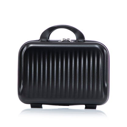 14" & 20"ABS Spinner Wheel Luggage Set with Cosmetic Case