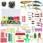 375 Pc Fishing Baits and Tackle Box Saltwater /Freshwater Fishing Lures