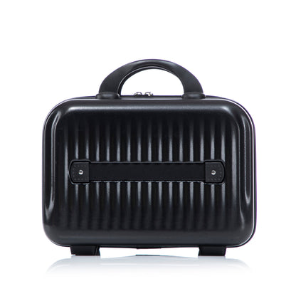 14" & 20"ABS Spinner Wheel Luggage Set with Cosmetic Case