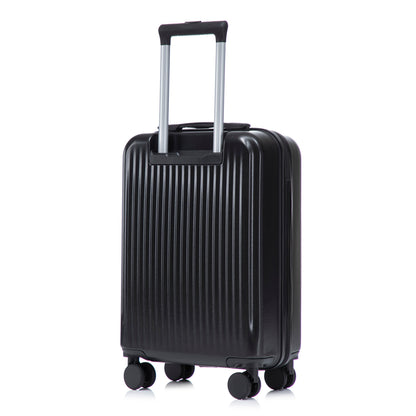 14" & 20"ABS Spinner Wheel Luggage Set with Cosmetic Case