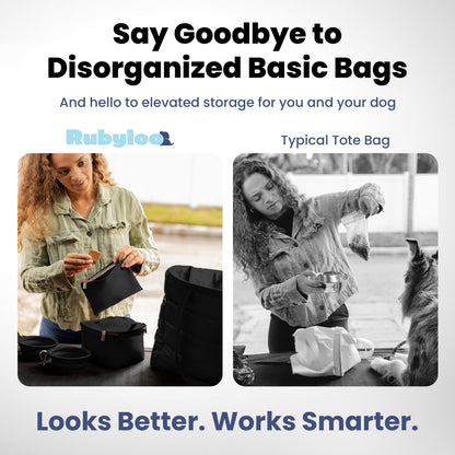 Puffer Dog Travel Bag for Dog Pawents