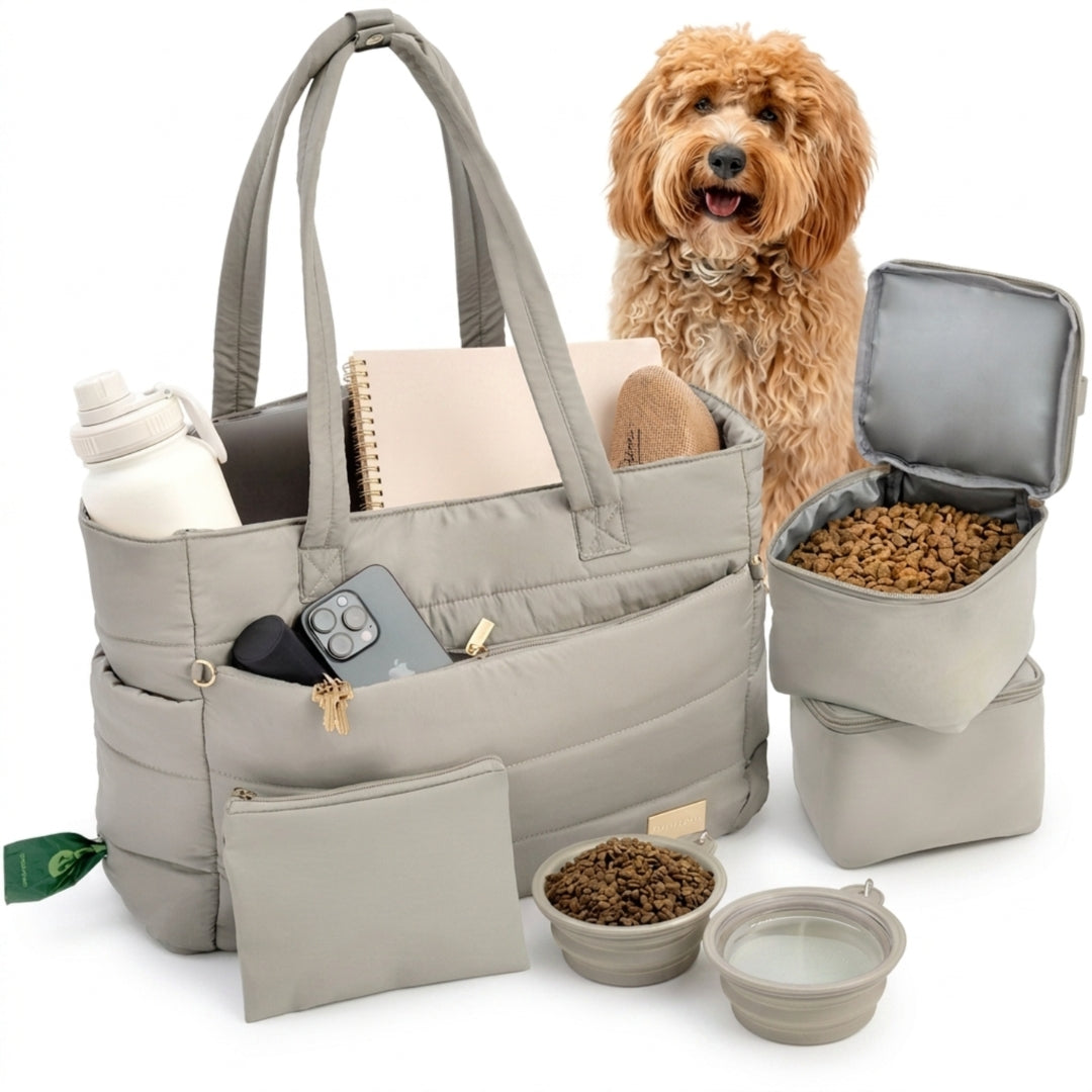 Puffer Dog Travel Bag for Dog Pawents