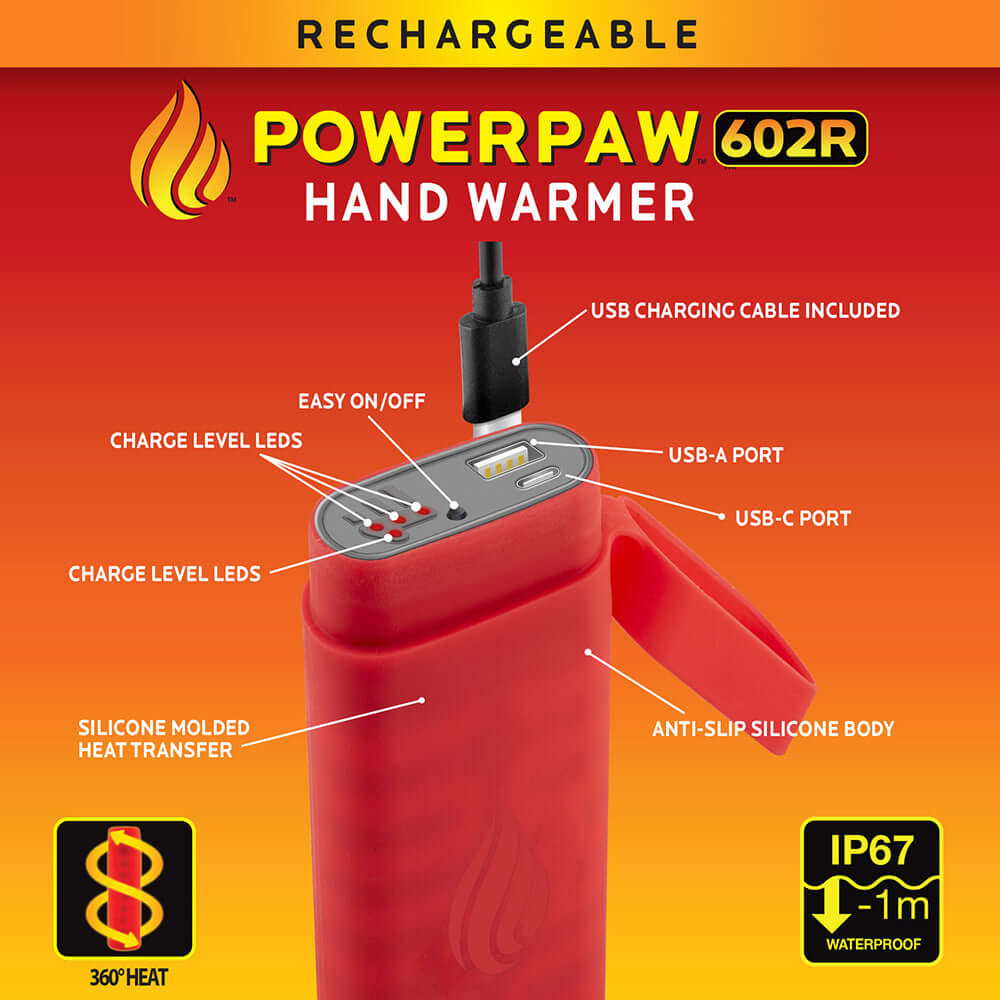Waterproof Rechargeable Electric Hand Warmer-