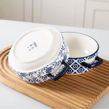 Ceramic Bowls with Handles