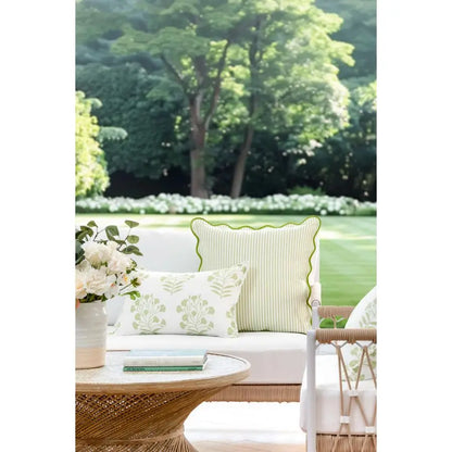 Scalloped Throw Pillow Cover