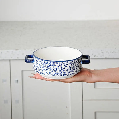 Ceramic Bowls with Handles