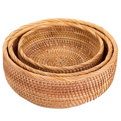 Rattan Serving Baskets
