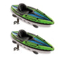 Vinyl Kayak with Inflatable Seat and Backrest