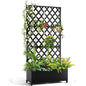 Privacy Planter Box with Trellis