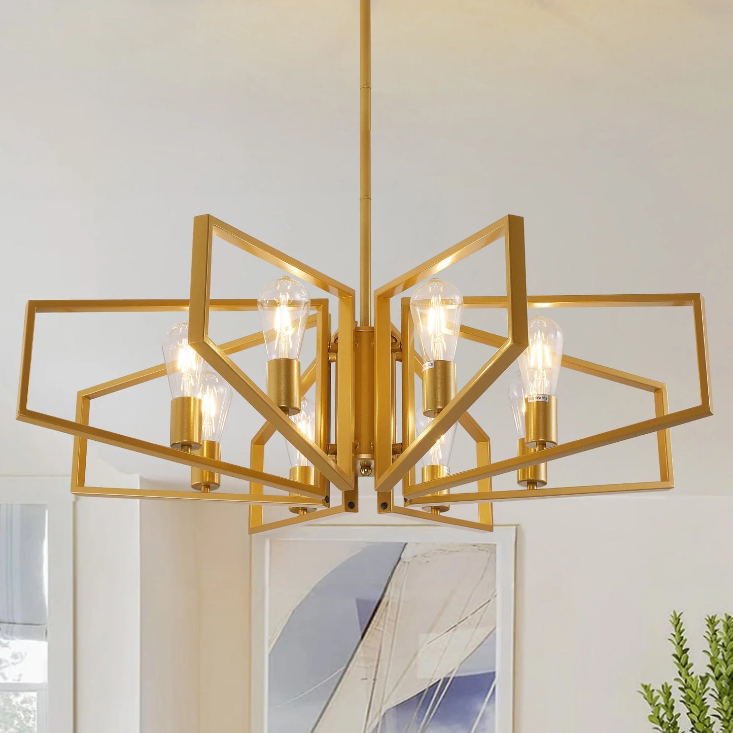 Geometric Chandelier