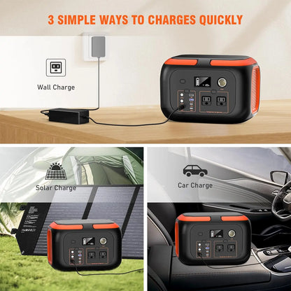 Portable Power Station 600W/300W/200W/120W