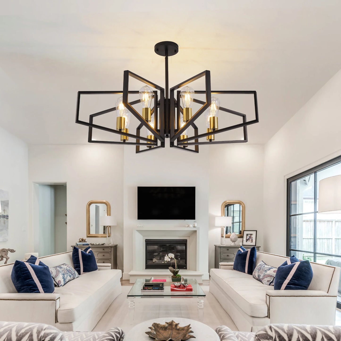 Geometric Chandelier