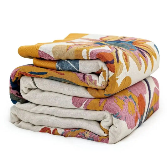 Muslin Throw Blanket 100% Cotton