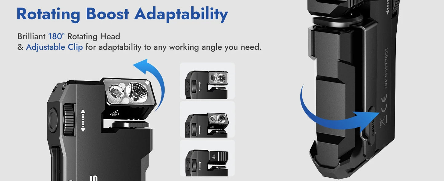 Rechargeable EDC Flashlight