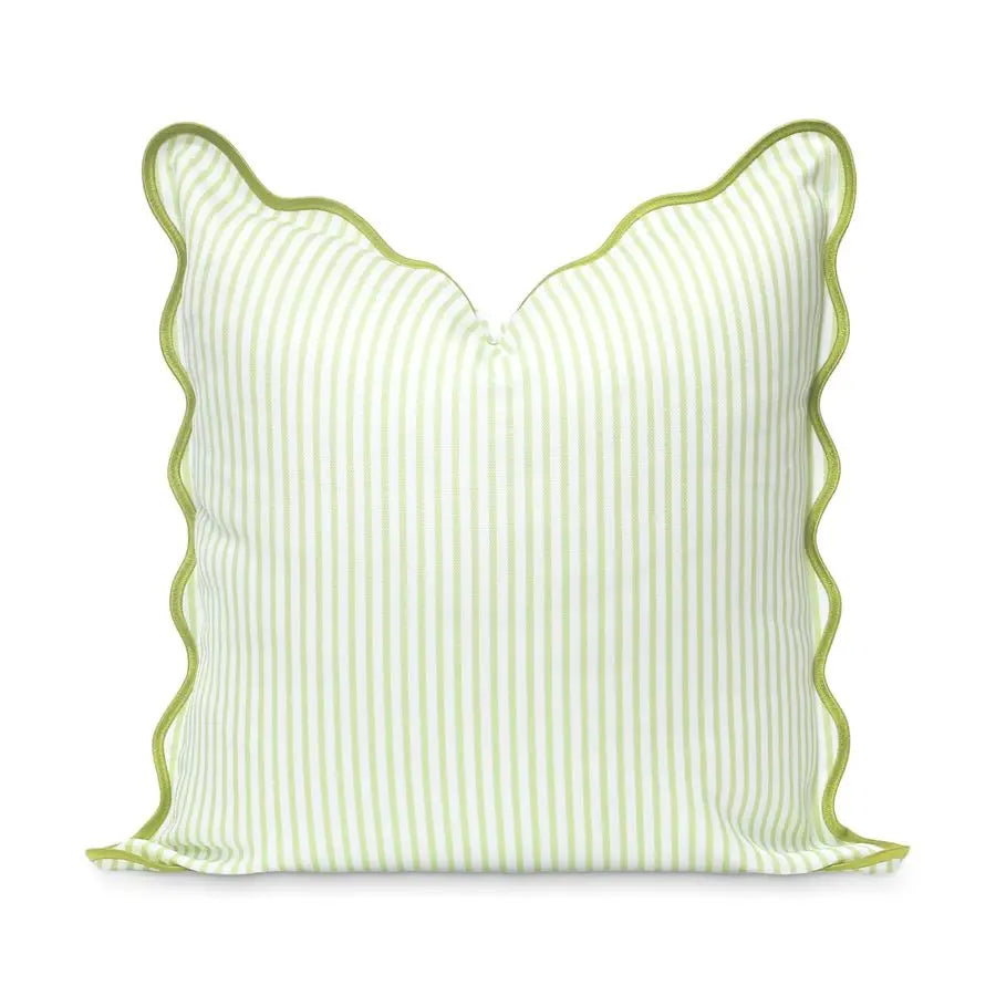 Scalloped Throw Pillow Cover