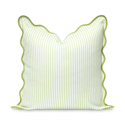 Scalloped Throw Pillow Cover