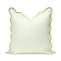Scalloped Throw Pillow Cover