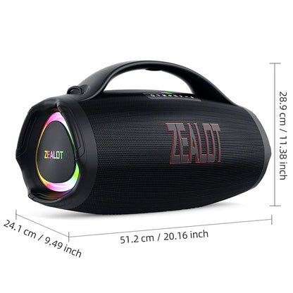 Portable Waterproof 160W Bluetooth Speaker