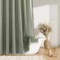 Linen Tassel Shower Curtain