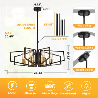 Geometric Chandelier
