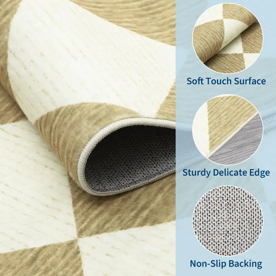 Soft Washable Rug 8x10