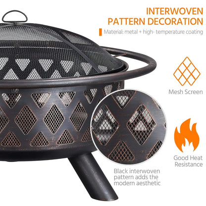 Wood Burning Fire Pit