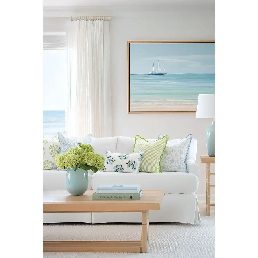 Scalloped Throw Pillow Cover