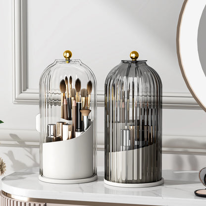 Rotating Makeup Brushes Organizer