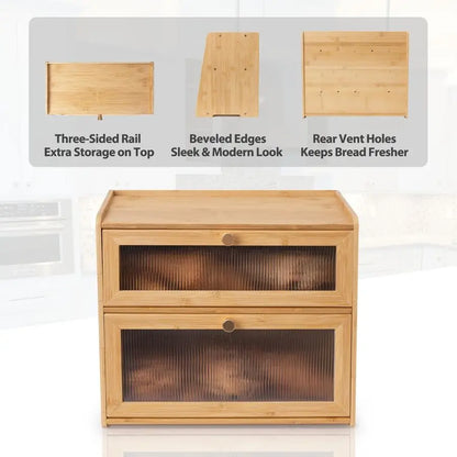 Bamboo Bread Box