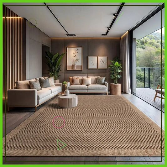 Jute Area Rug 2x3