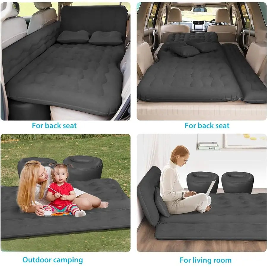 Car Air Mattress with Electric Pump