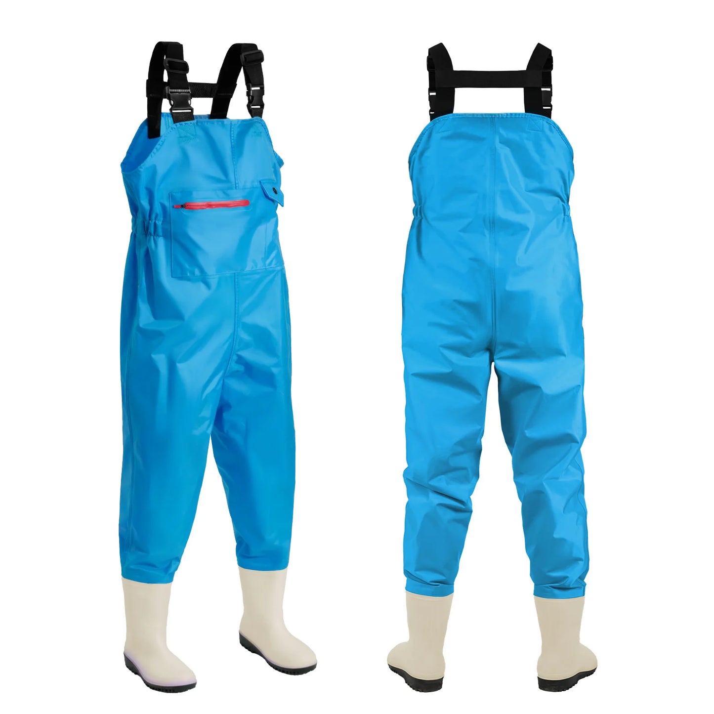 Waterproof Youth Waders with Boots  for Children