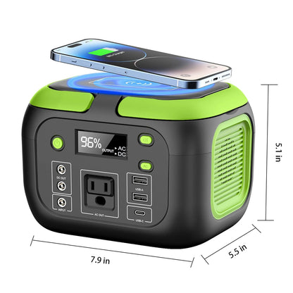 Portable Power Station 600W/300W/200W/120W