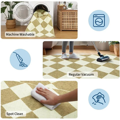 Soft Washable Rug 8x10