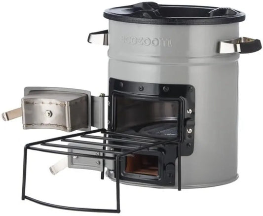 Dual Fuel Wood & Charcoal Rocket Stove