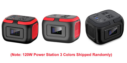 Portable Power Station 600W/300W/200W/120W
