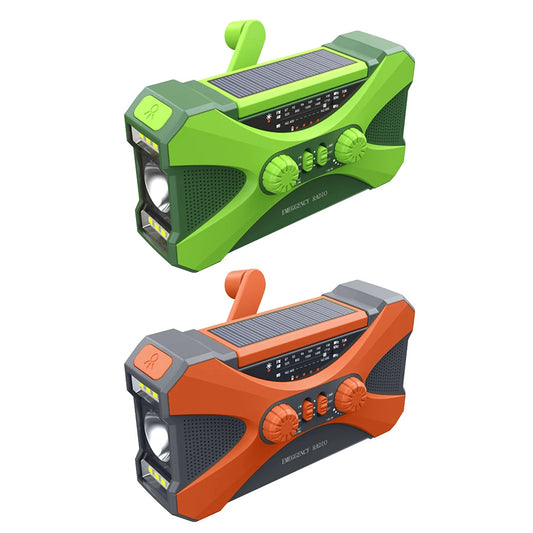 High Capacity Emergency Radio/Flashlight
