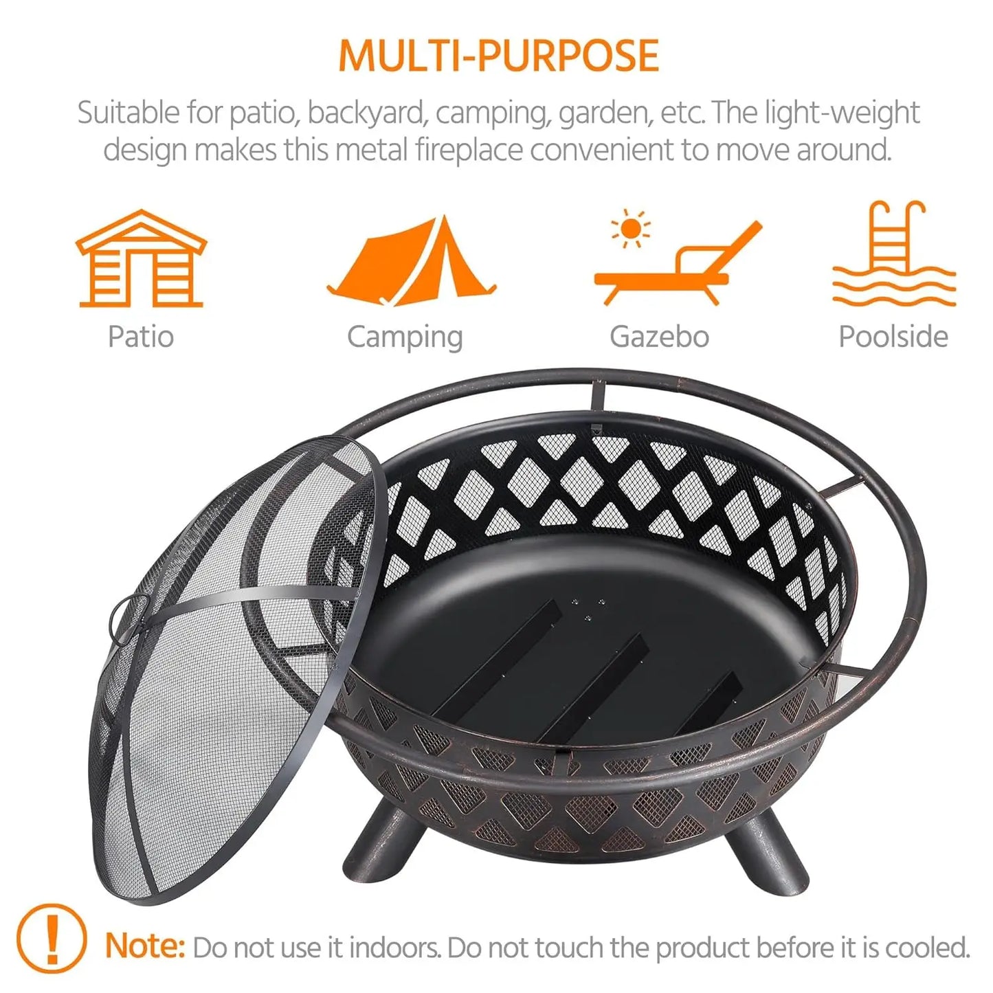 Wood Burning Fire Pit